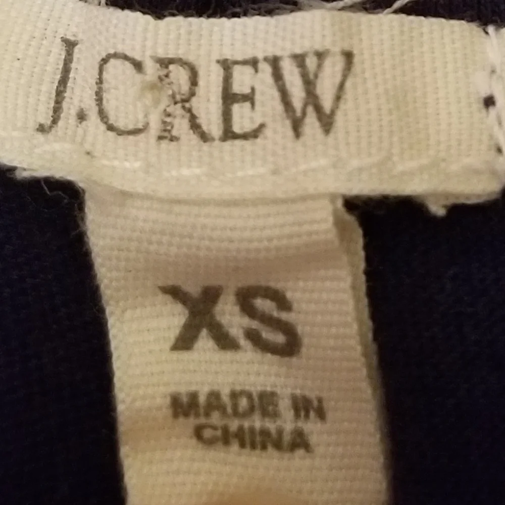 J. Crew fabric small crew
